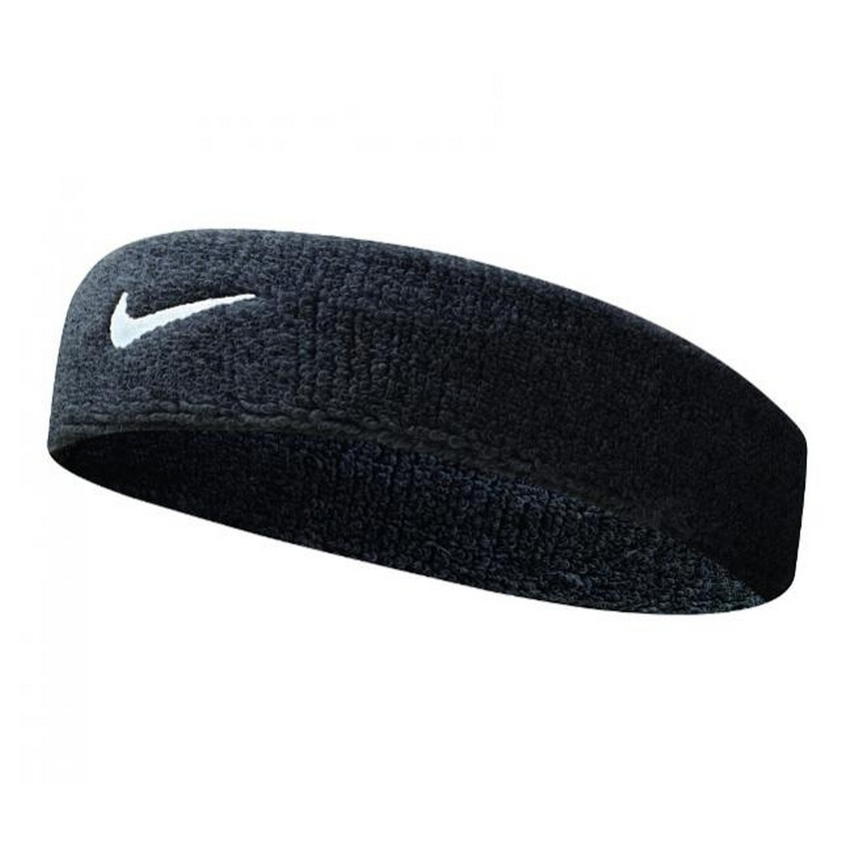 NIKE SWOOSH HEADBAND BLACK/WHITE