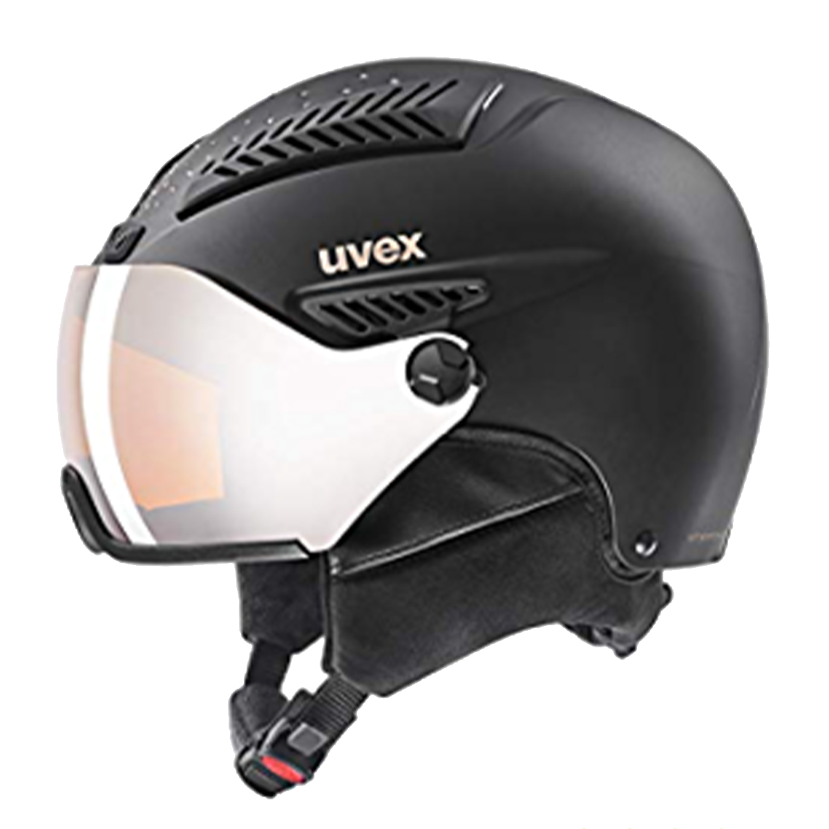 uvex hlmt 600 visor black mat 55-57 55-57 imagine 2022
