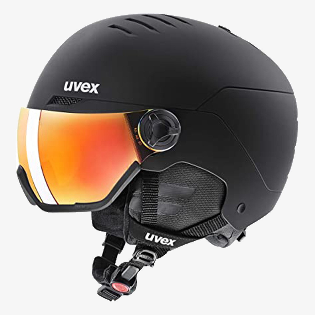 Uvex Casca protectie uvex wanted visor black mat 54-58