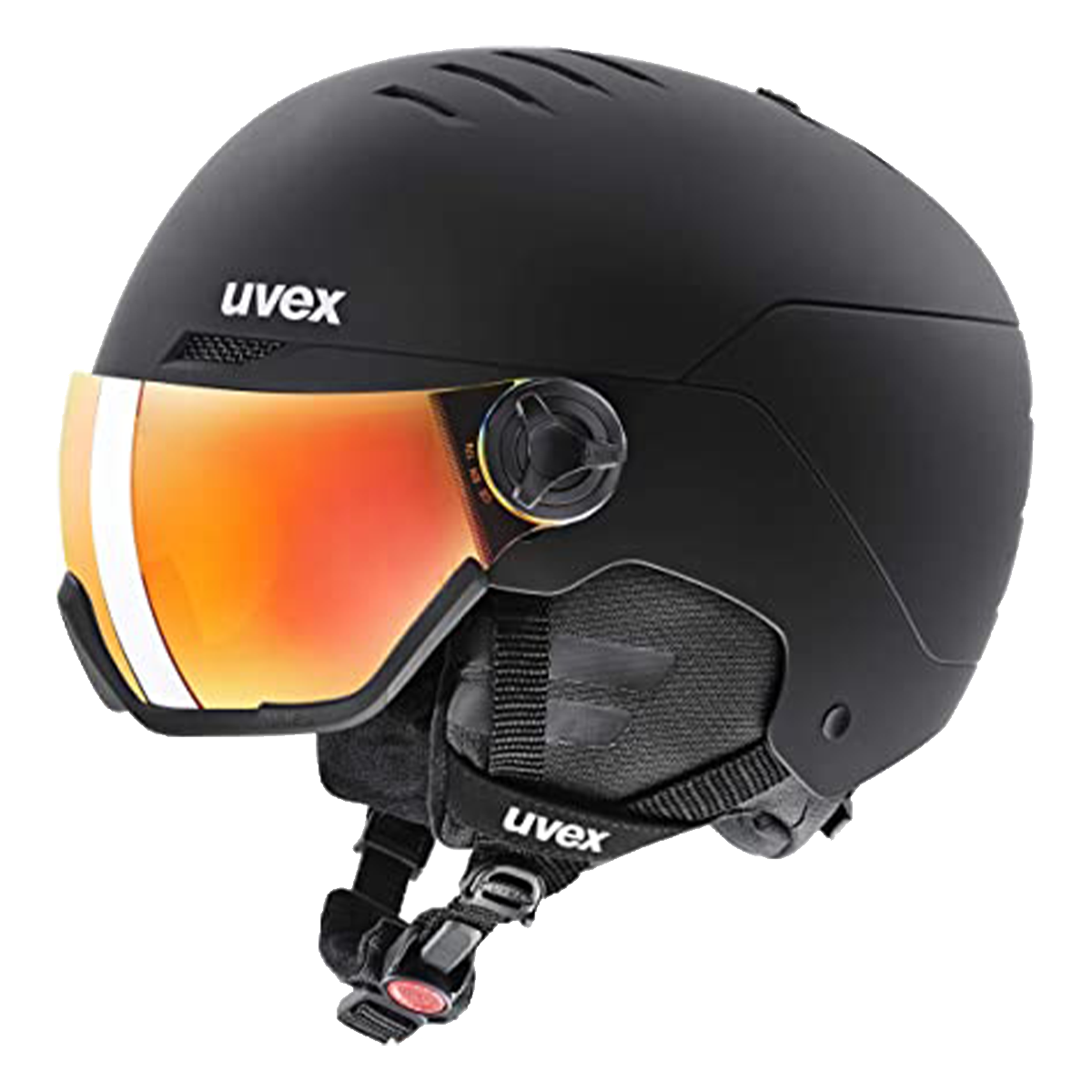 uvex wanted visor black mat 54-58