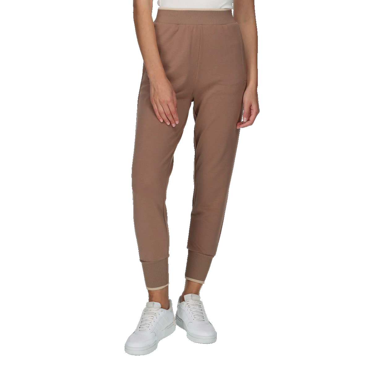 SOUL STUDIO JERSEY CUFFED PANTS Cuffed imagine noua