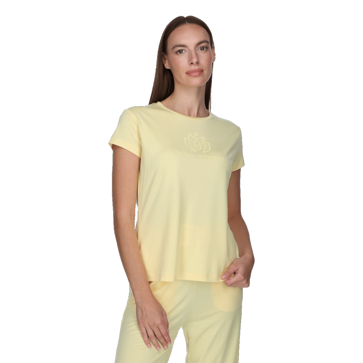SOUL STUDIO YOGA T SHIRT LUSSARI imagine noua