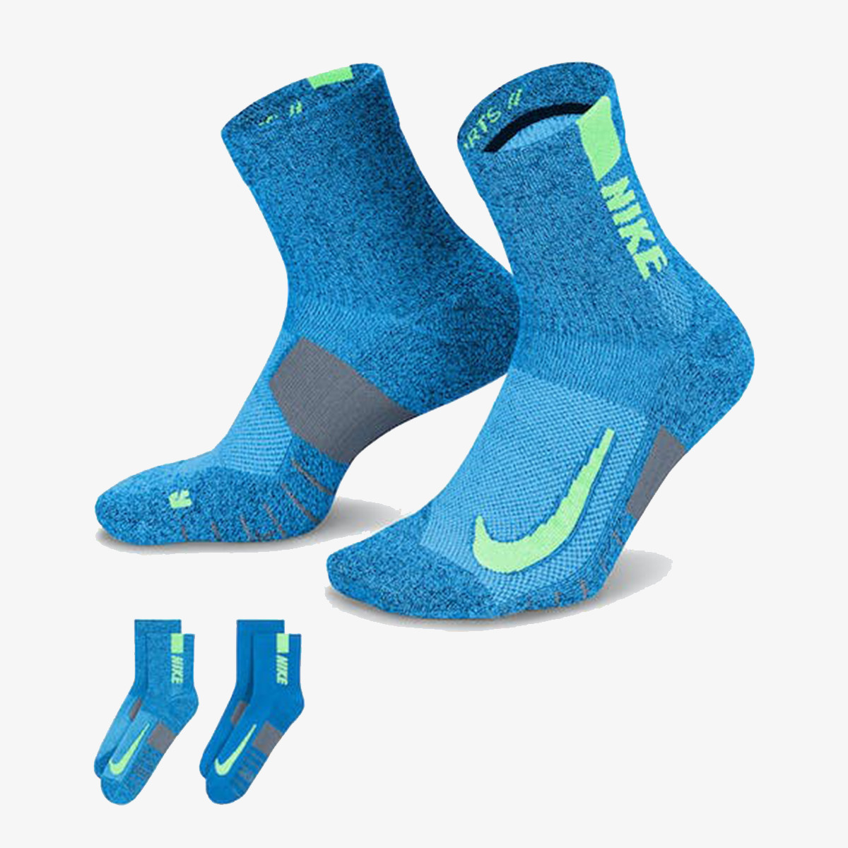 Nike Sosete U NK MLTPLIER ANKLE 2PR - 144 | SportVision Romania