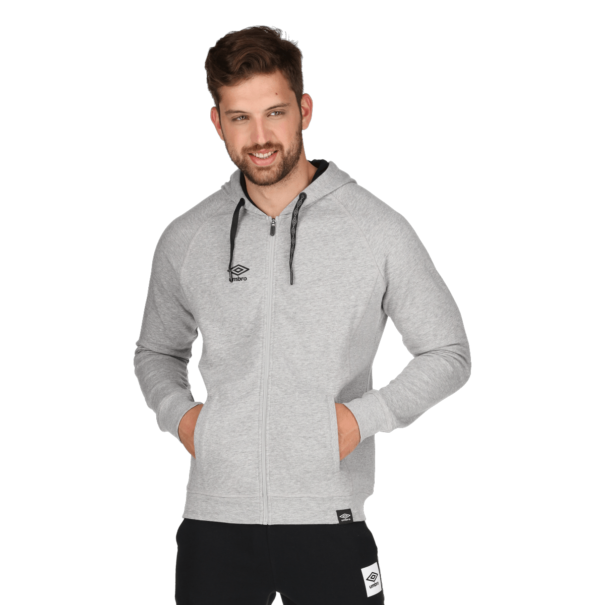 Logo full zip hoodie