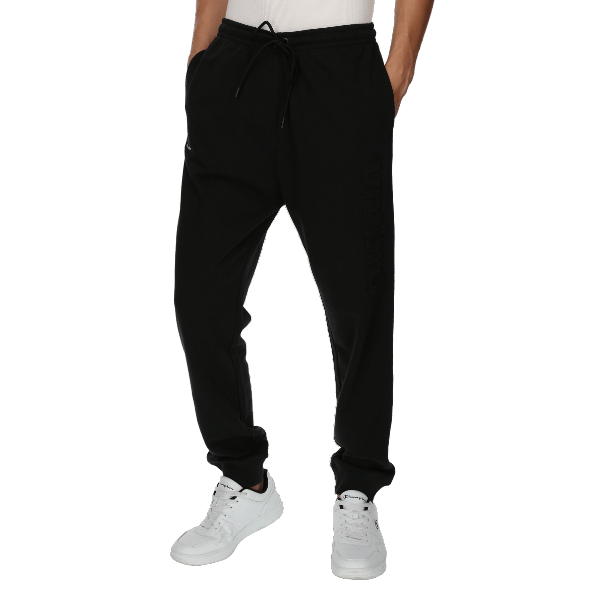 BASIC LOGO CUFF PANTS