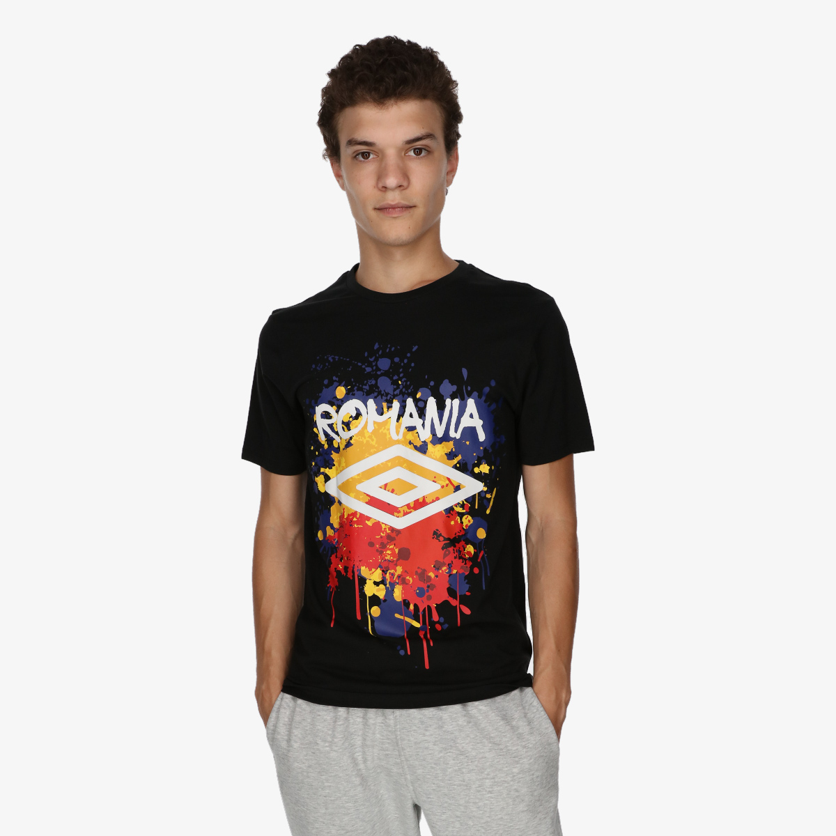 Umbro Tricou ROMANIA FLAG T SHIRT | SportVision Romania