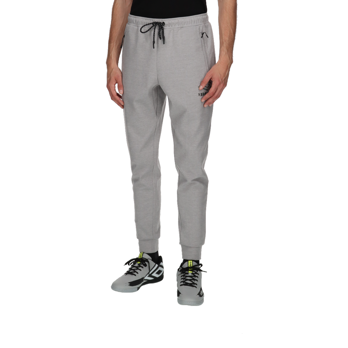 Indirect slim cuff pants