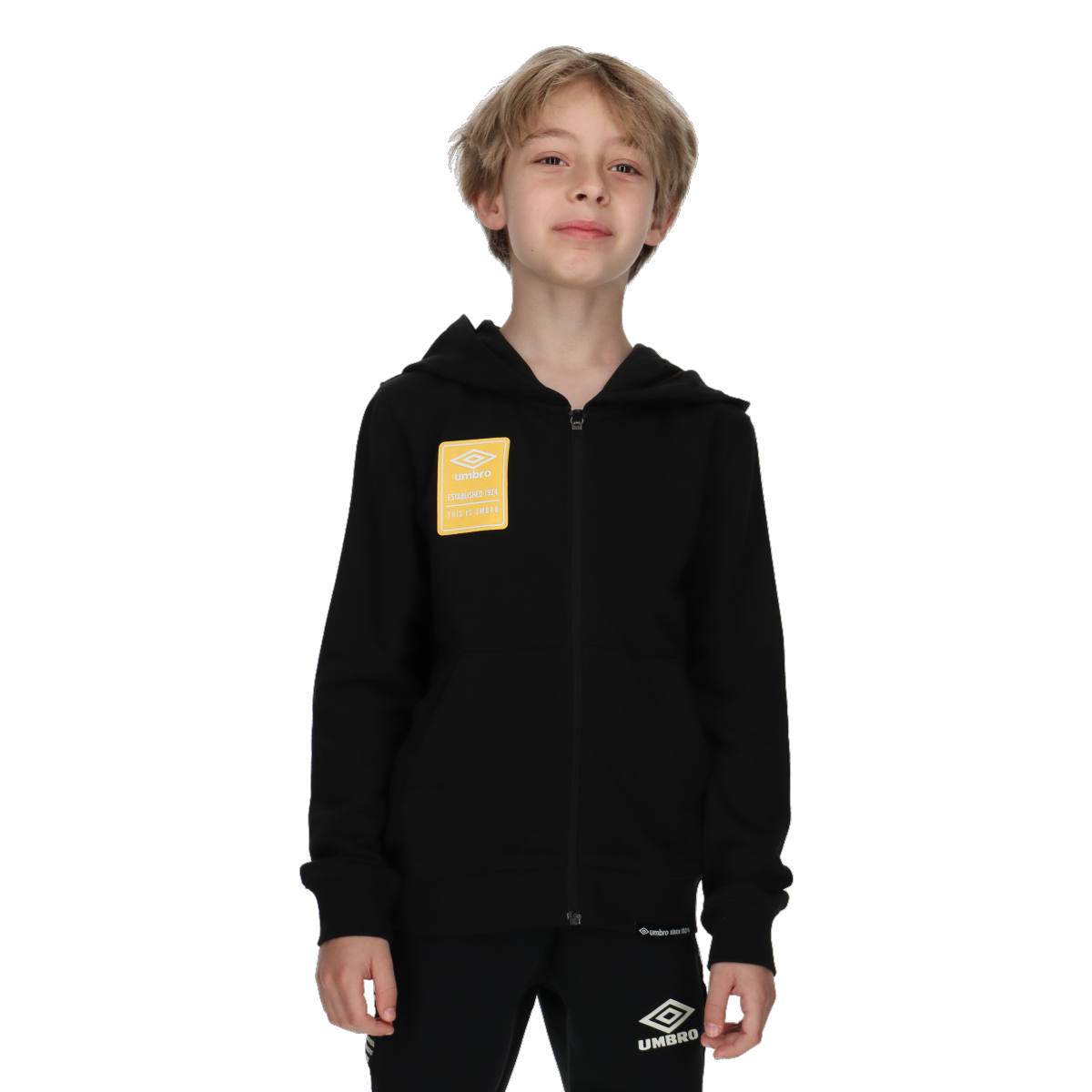 UMBRO BASIC FULL ZIP HOODIE JNR BASIC imagine noua