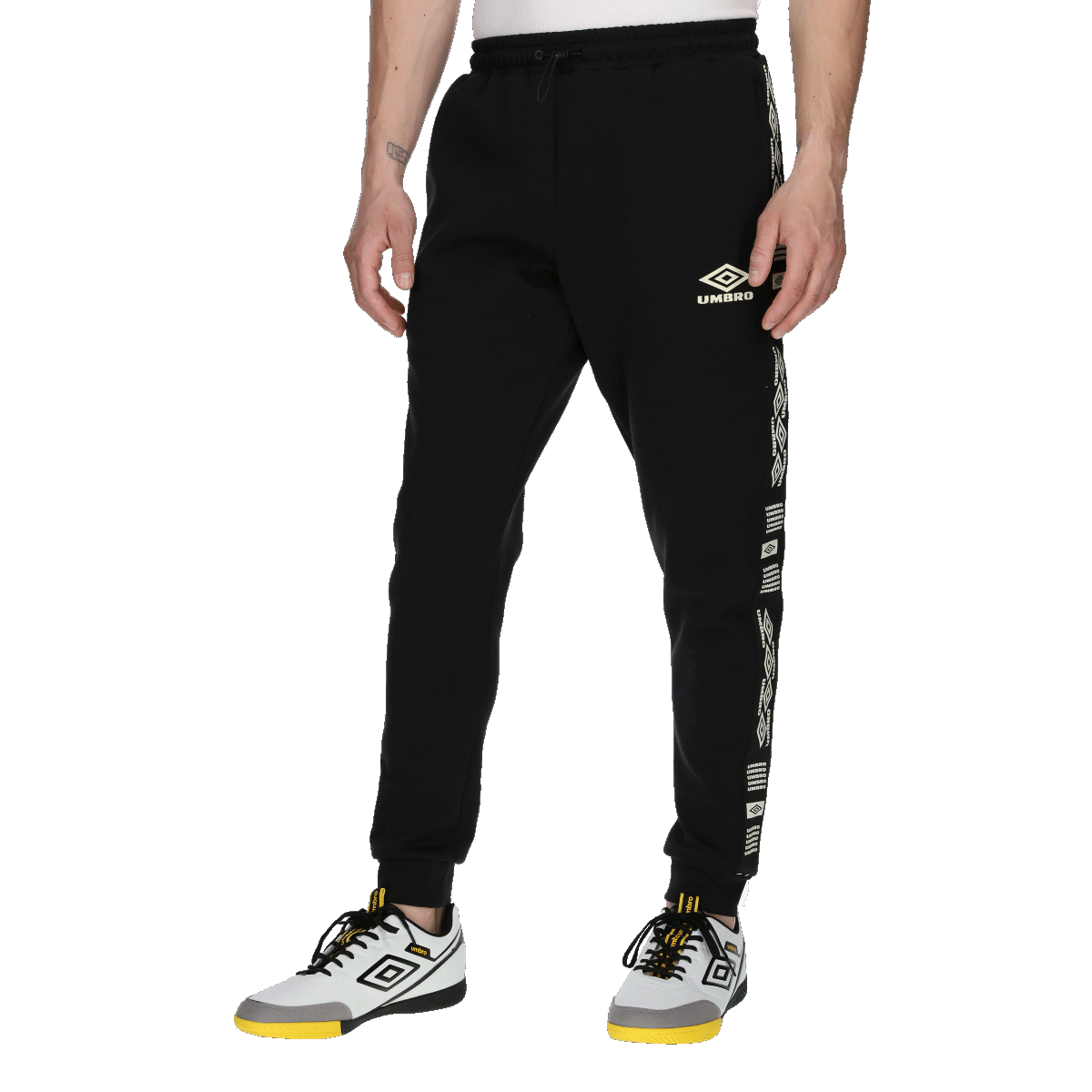 RETRO RIB CUFFED PANTS Cuffed imagine noua