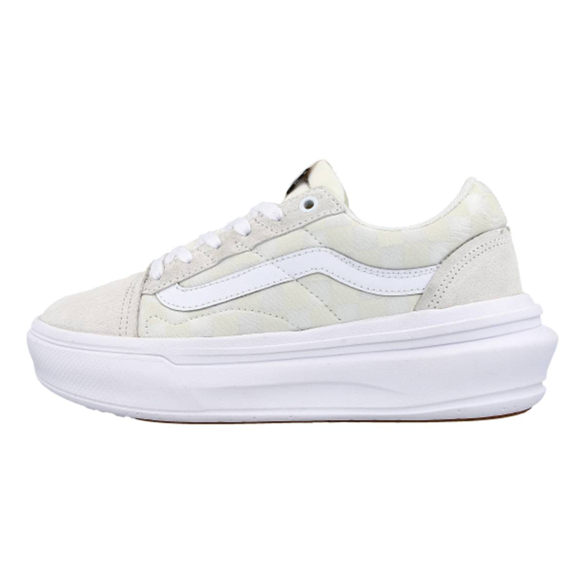 UA Old Skool Overt CC CHECKERBOARD WHITE (Checkerboard)