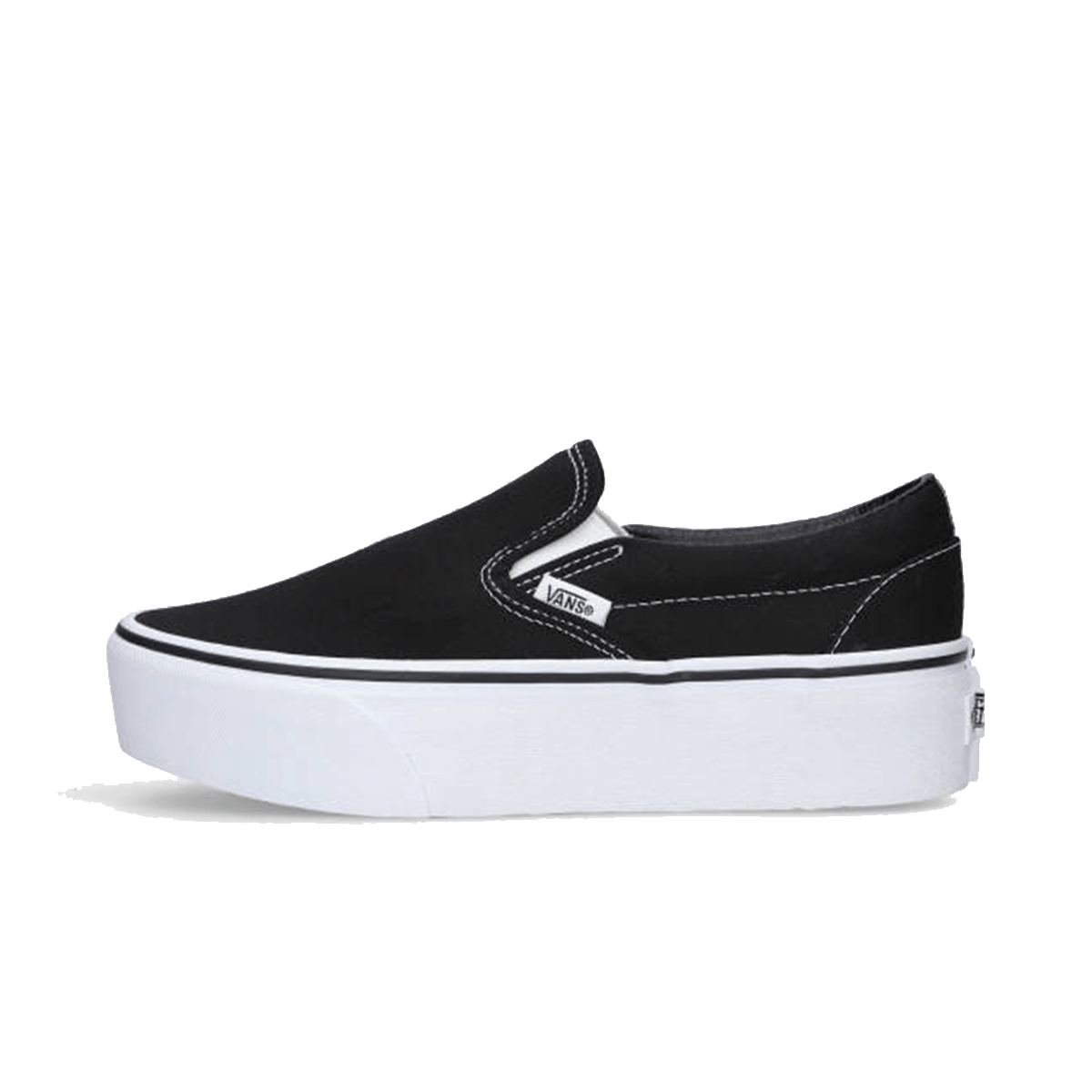 Ua classic slip-on stackform canvas blac