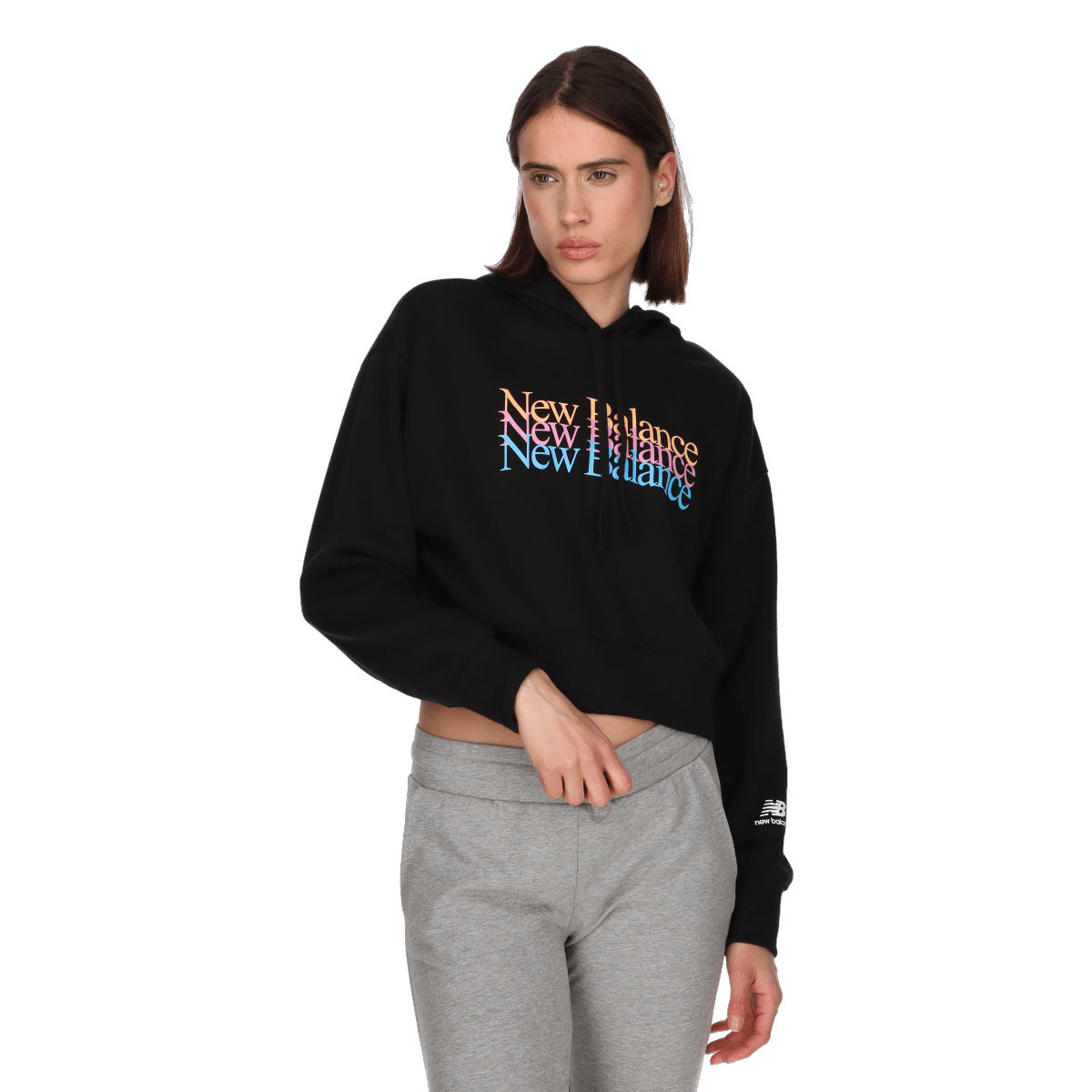 NB Essentials Celebrate Fleece Hoodie Celebrate imagine noua