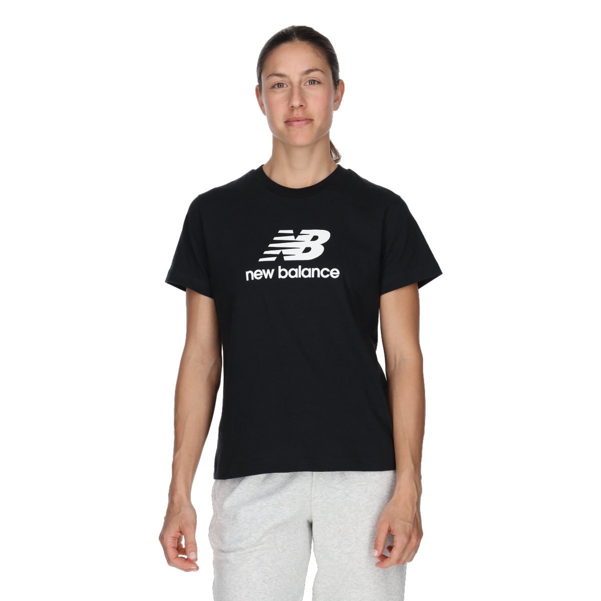 New Balance Jersey Stacked Logo T-Shirt