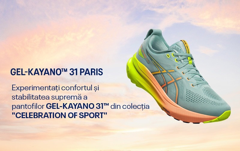 ASICS GEL-KAYANO 31™ PARIS - Cea mai stabilă și confortabilă senzație de până acum
