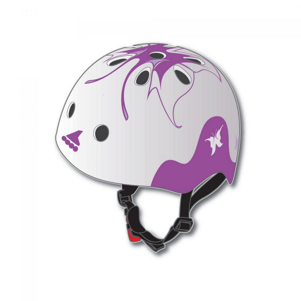 Rollerblade Casca protectie TWIST JR HELMET (CE) WHITE/PURPLE GIRL 