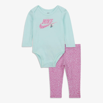 NIKE Set Notebook Printed Bodysuit and Leggings Set 