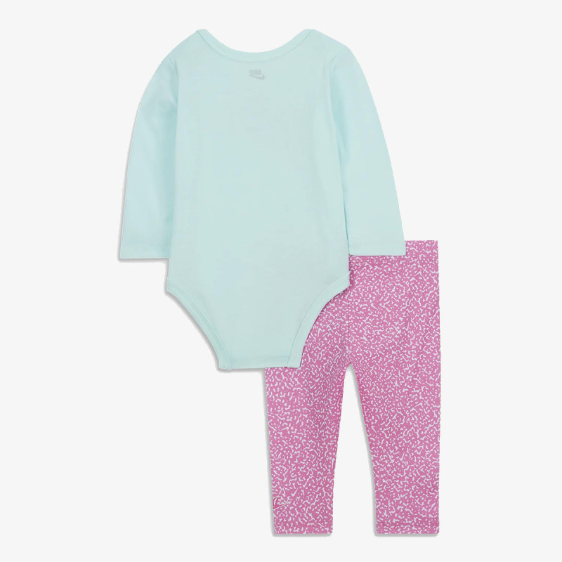 Nike Set Notebook Printed Bodysuit and Leggings Set 