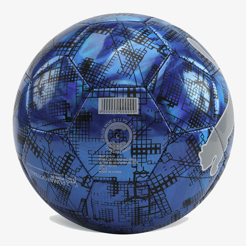 Puma Minge PUMA CUP Graphic ball Ultra Blue-PUMA Bl 
