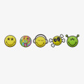 Crocs Decoratiuni Smiley 5 Pack 