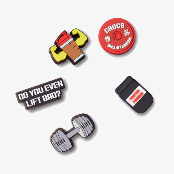 Crocs Pandantiv CROCS JIBBITZ/Weightlifting 5 Pack 