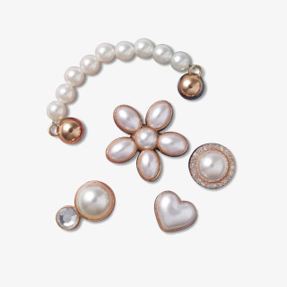 Crocs Pandantiv Dainty Pearl Jewelry 5 Pack 