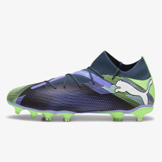 Puma Ghete de fotbal FUTURE 7 PRO FG/AG - Gray Skies-PUMA Whi 