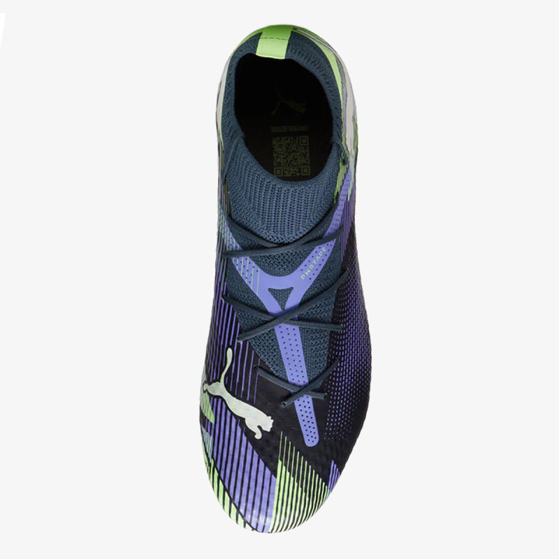 Puma Ghete de fotbal FUTURE 7 PRO FG/AG - Gray Skies-PUMA Whi 