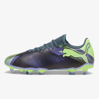 Puma Ghete de fotbal FUTURE 7 PLAY FG/AG - Gray Skies-Elektro 