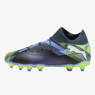 Puma Ghete de fotbal FUTURE 7 PRO FG/AG Jr - Gray Skies-PUMA 
