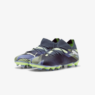 Puma Ghete de fotbal FUTURE 7 MATCH FG/AG Jr - Gray Skies-PUM 