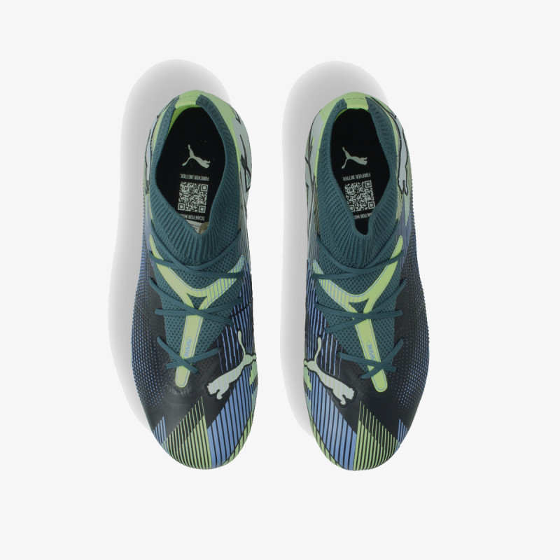Puma Ghete de fotbal FUTURE 7 MATCH FG/AG Jr - Gray Skies-PUM 