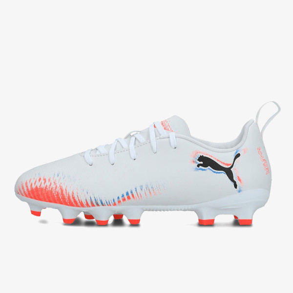 Puma Ghete de fotbal FUTURE 8 PLAY FG/AG Jr PUMA White-PUMA B 