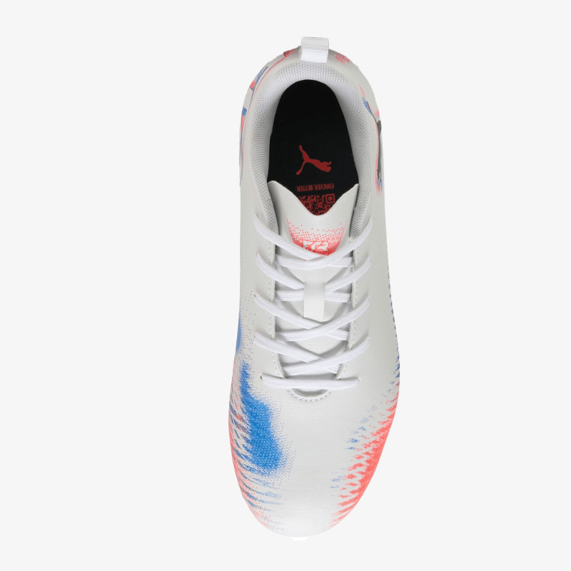 Puma Ghete de fotbal FUTURE 8 PLAY FG/AG Jr PUMA White-PUMA B 