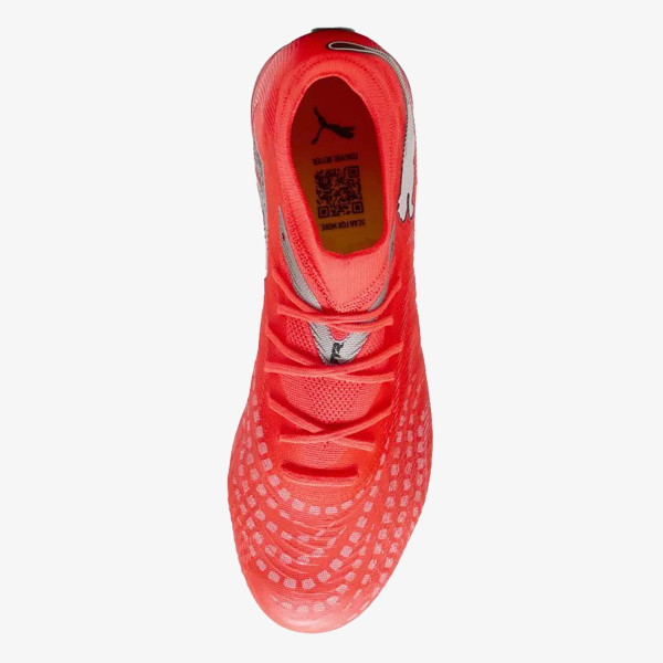 Puma Ghete de fotbal FUTURE 9 MATCH FG/AG Glowing Red-PUMA Wh 