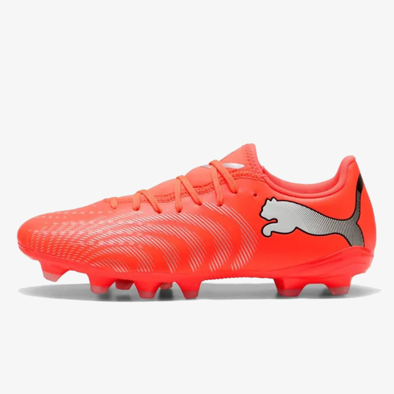 Puma Ghete de fotbal FUTURE 9 PLAY FG/AG Glowing Red-PUMA Whi 
