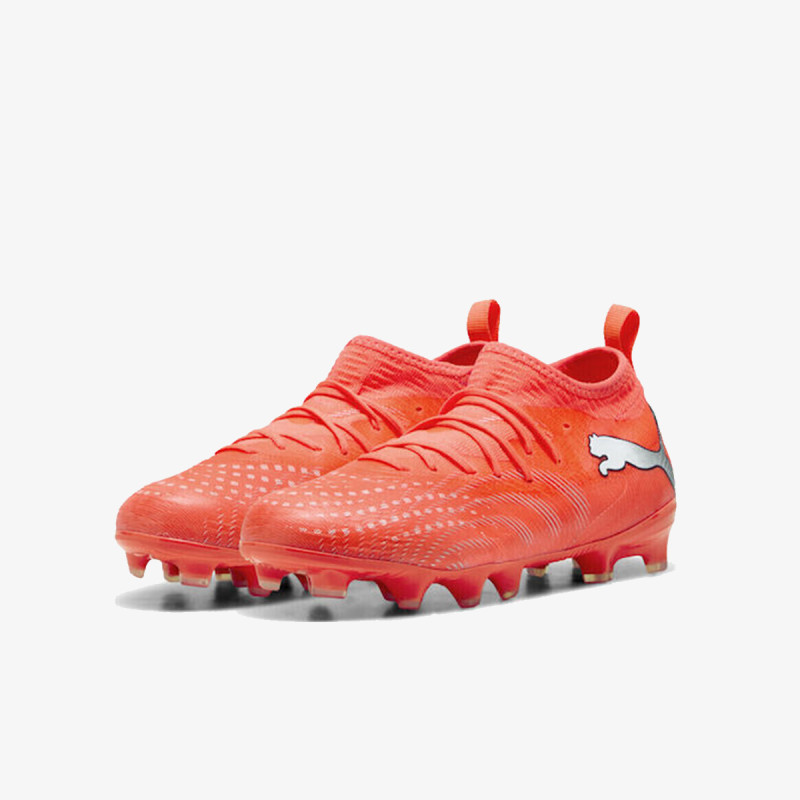 Puma Ghete de fotbal FUTURE 9 MATCH FG/AG Jr Glowing Red-PUMA 