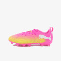 Puma Ghete de fotbal FUTURE 9 PLAY FG/AG Jr Poison Pink-Sun S 