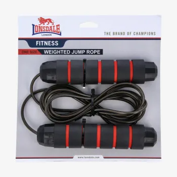 LONSDALE Coarda de sarit WEIGHTED JUMP ROPE 