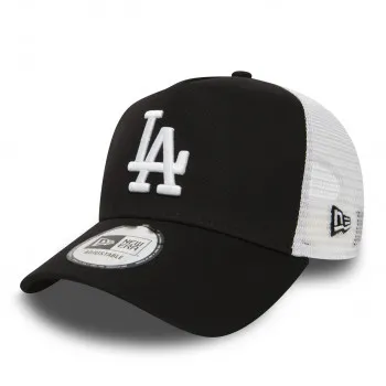 NEW ERA Sapca LA Dodgers Clean Black A-Frame Trucker Cap  