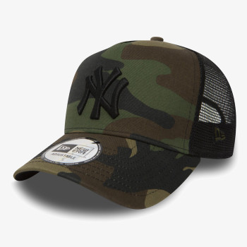 New Era Sapca New York Yankees Clean Camo A-Frame Trucker Cap  