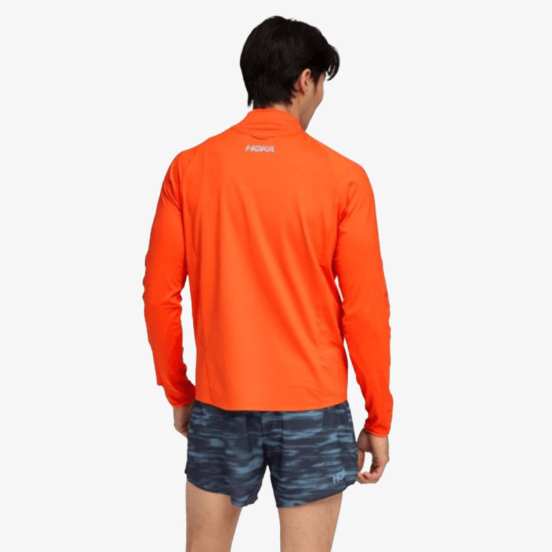 Hoka Tricou maneca lunga GlideTech Quarter Zip 