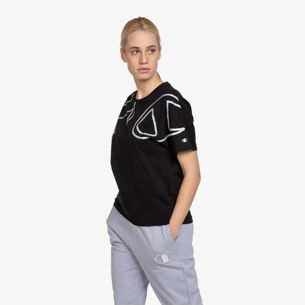 CHAMPION Tricou LADY BROKEN LOGO T-SHIRT 
