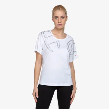 CHAMPION Tricou LADY BROKEN LOGO T-SHIRT 