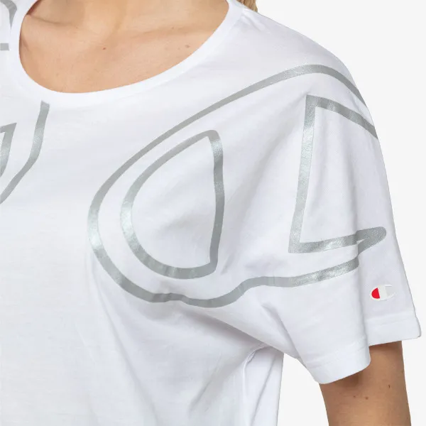 CHAMPION Tricou LADY BROKEN LOGO T-SHIRT 