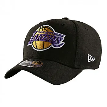 NEW ERA Sapca LA Lakers Black 9FIFTY Stretch Snap Cap  