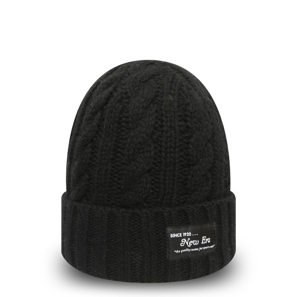 New Era Palarie KAPA NEW ERA RIBBED CUFF KNIT NE BLK 