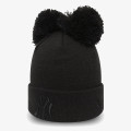 New Era Palarie FEMALE DOUBLE POM CUFF KNIT 