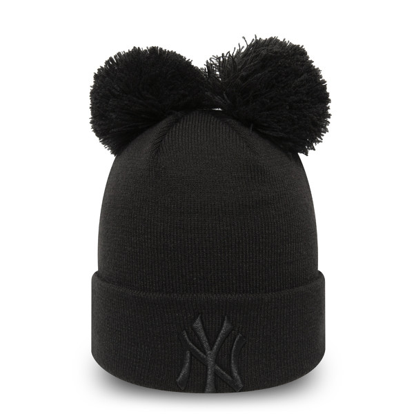 New Era Palarie FEMALE DOUBLE POM CUFF KNIT 