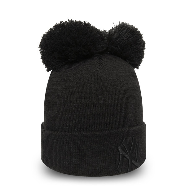 New Era Palarie FEMALE DOUBLE POM CUFF KNIT 