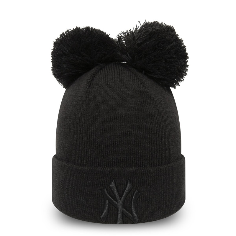 New Era Palarie FEMALE DOUBLE POM CUFF KNIT 